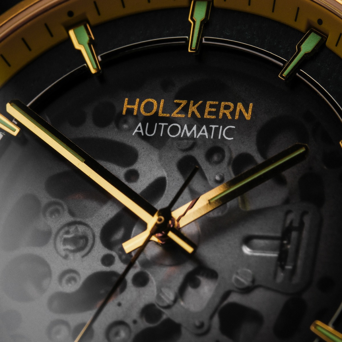Flowfinder (Maple/Gold) | Holzkern Wood Watches