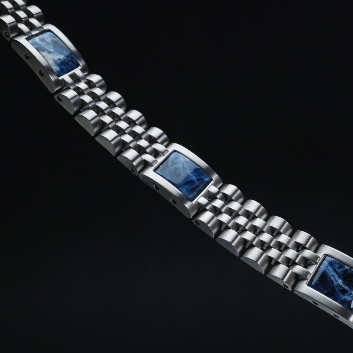 Pentachord (Blue marble/Silver) | Holzkern
