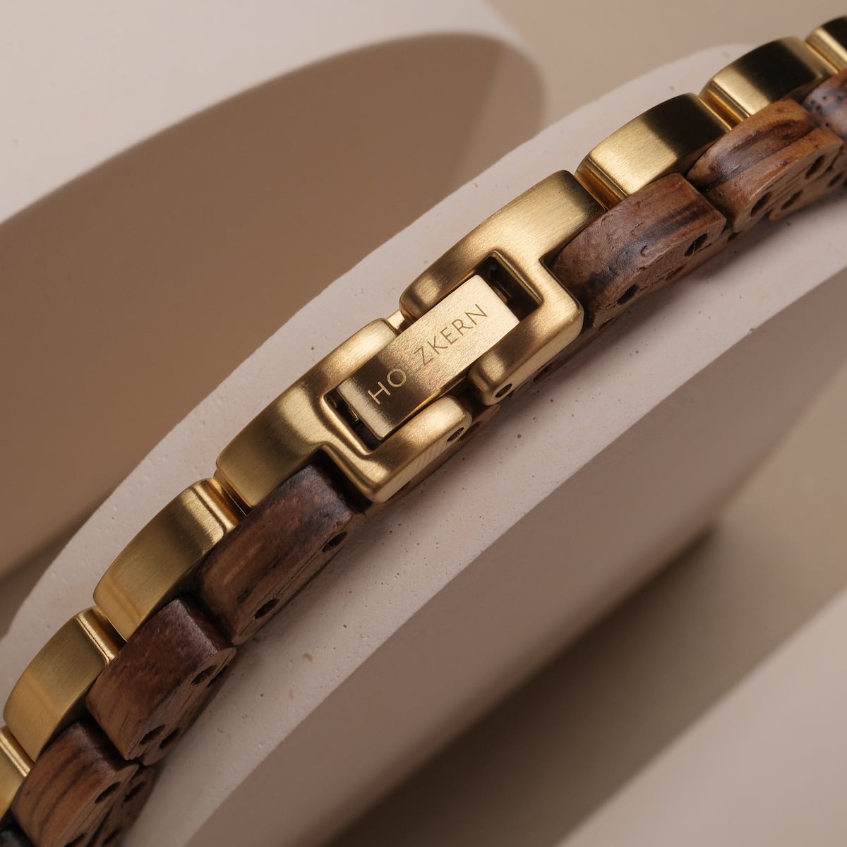 Duet (Zebrawood/Gold) | Holzkern