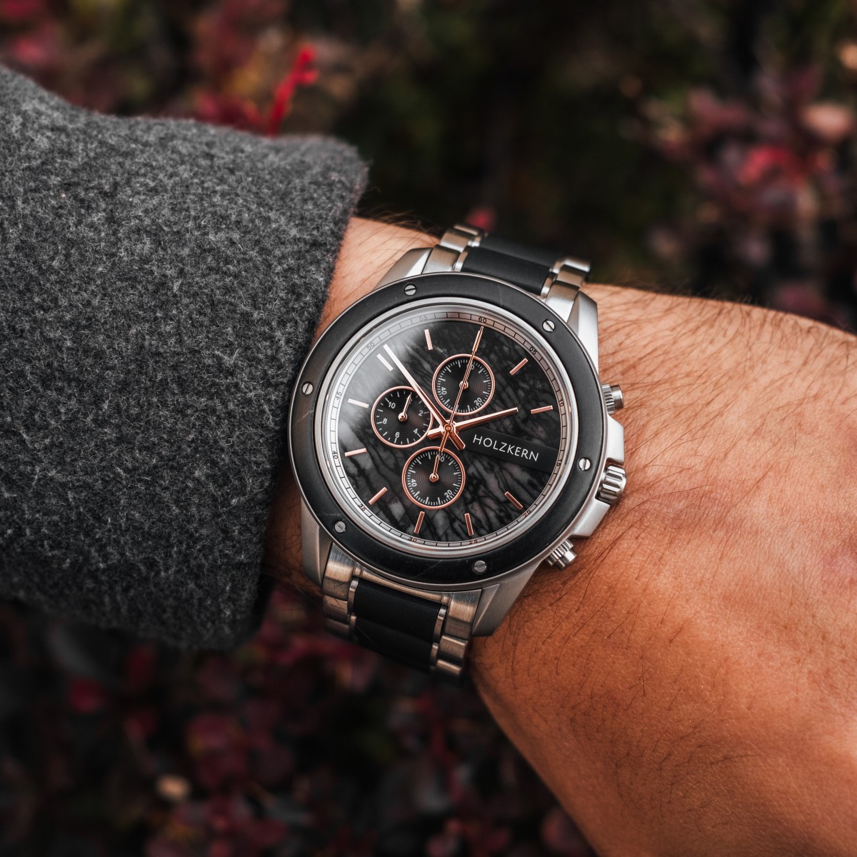 Erec (Maple/Marble) | Holzkern Wood Watches