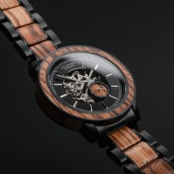 San Juan (Zebrawood/Zebrawood) | Holzkern Wood Watches